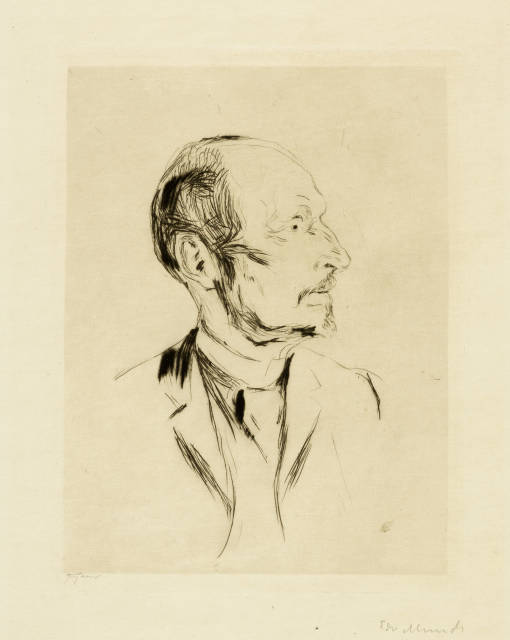 Edvard Munch  : Albert Kollmann , 1902 